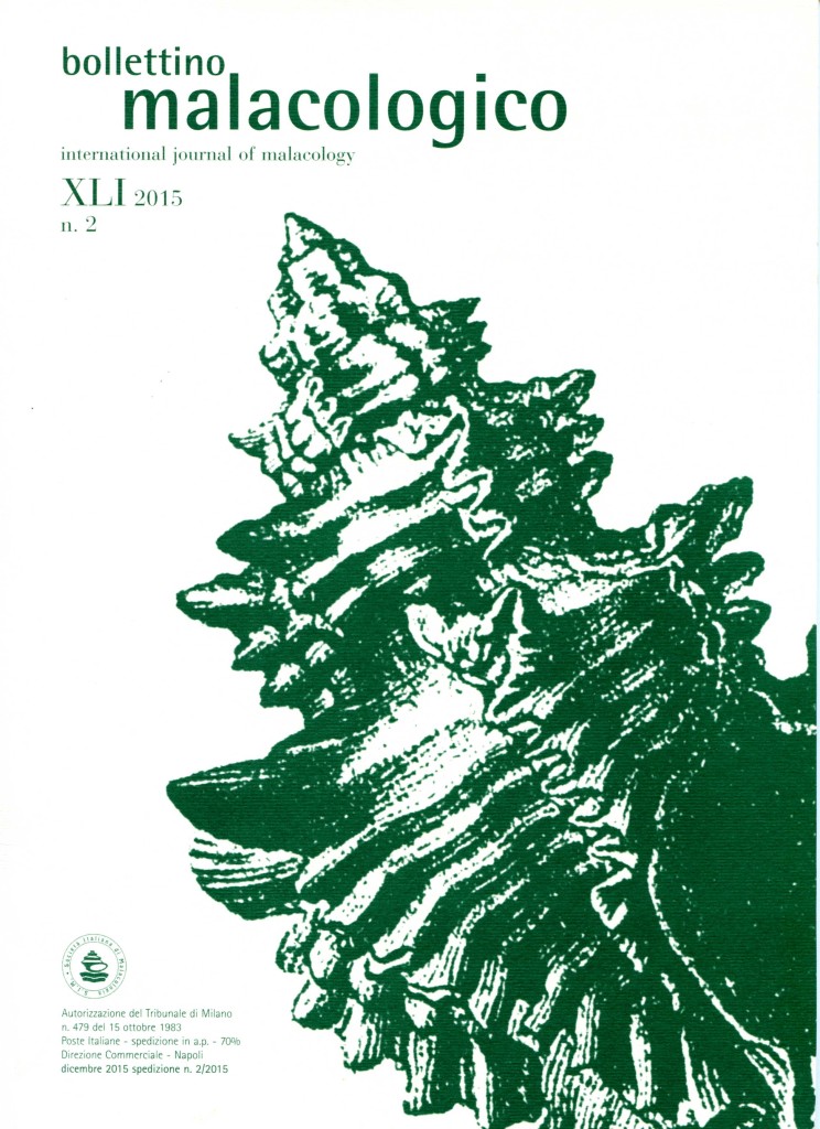 Boll. Malac. Vol. XLI n.2a, 2015