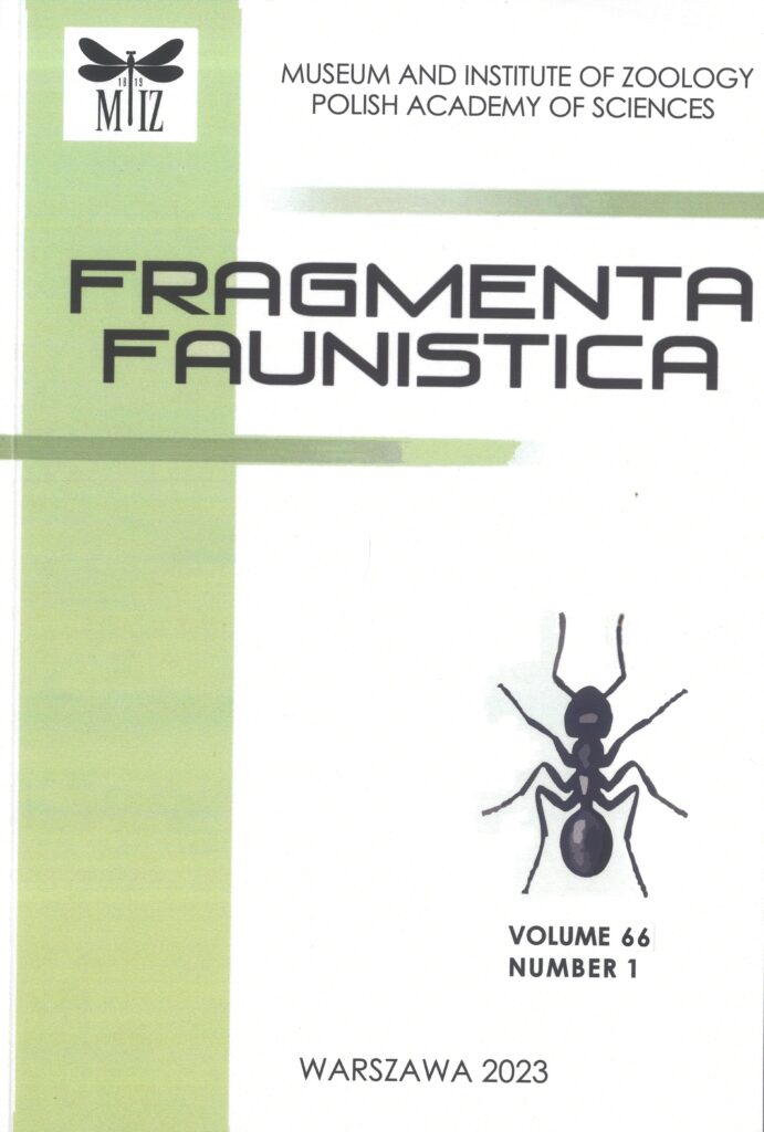 Fragmenta Faunistica Vol. 66 N.1a 2023